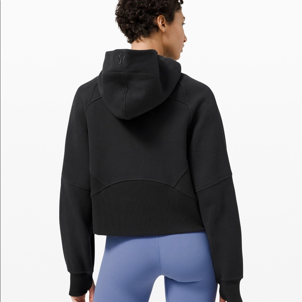 💕NWT Lululemon Oversized Full Zip Size M/L Black BLK - Picture 4 of 5